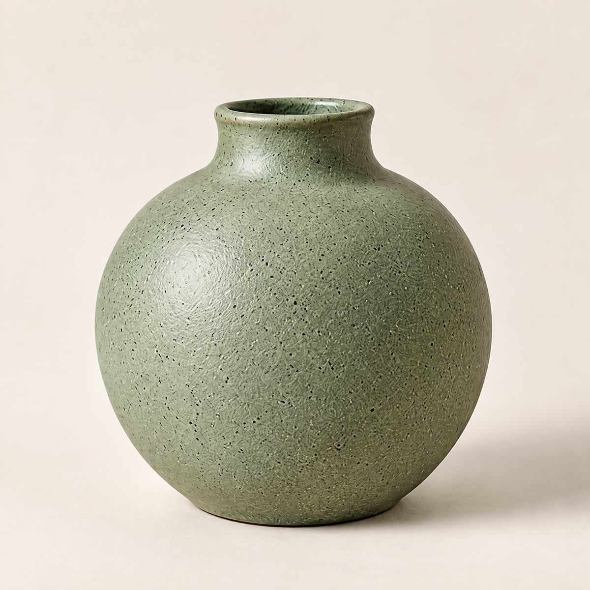 Waverlyo™ Sage Speckled Round Vase